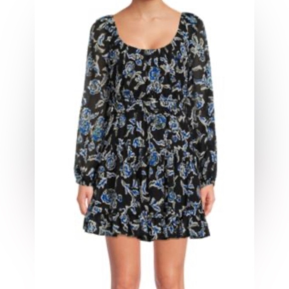 Tanya Taylor Edita Floral Silk Blend Fit and Flare Dress Size Small NWT - Picture 1 of 11